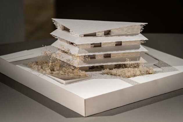 Μακέτα από έργο του Ιάπωνα αρχιτέκτονα Kengo Kuma