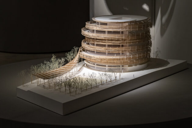 Μακέτα από έργο του Ιάπωνα αρχιτέκτονα Kengo Kuma